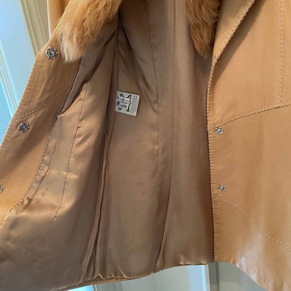 Vintage Penny Lane Leather Coat - Picture 6 of 6